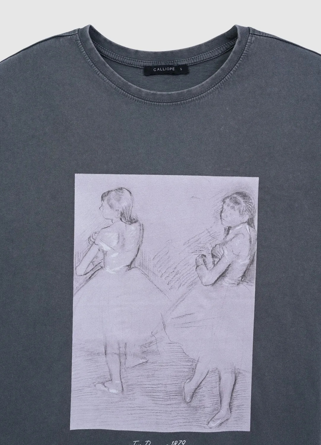 Calliope t-shirt coton femme imprimé art