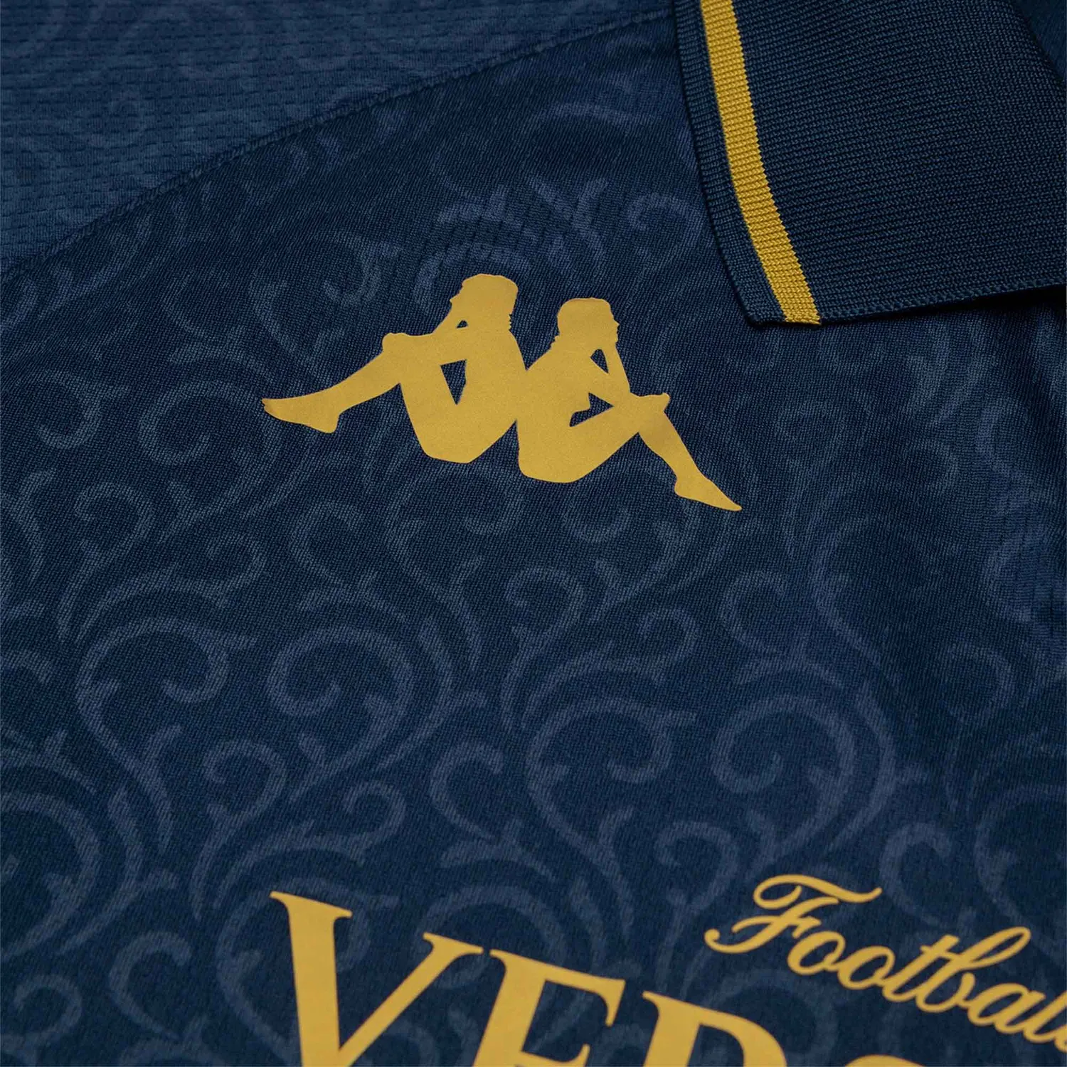 Kappa Kombat Home FC Versailles maillot enfant bleu