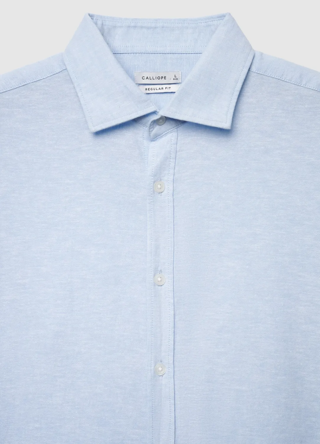 Calliope chemise lin homme manches longues unie