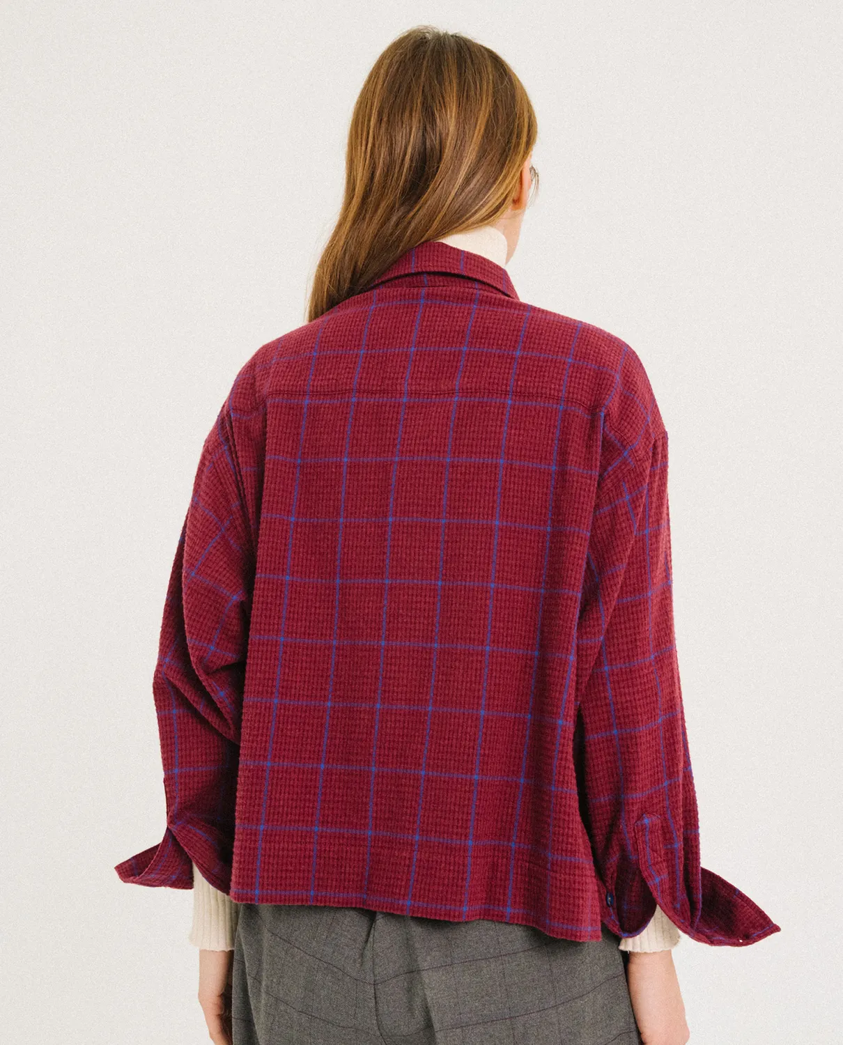 Tinsels Usk Dreamers chemise flanelle carreaux