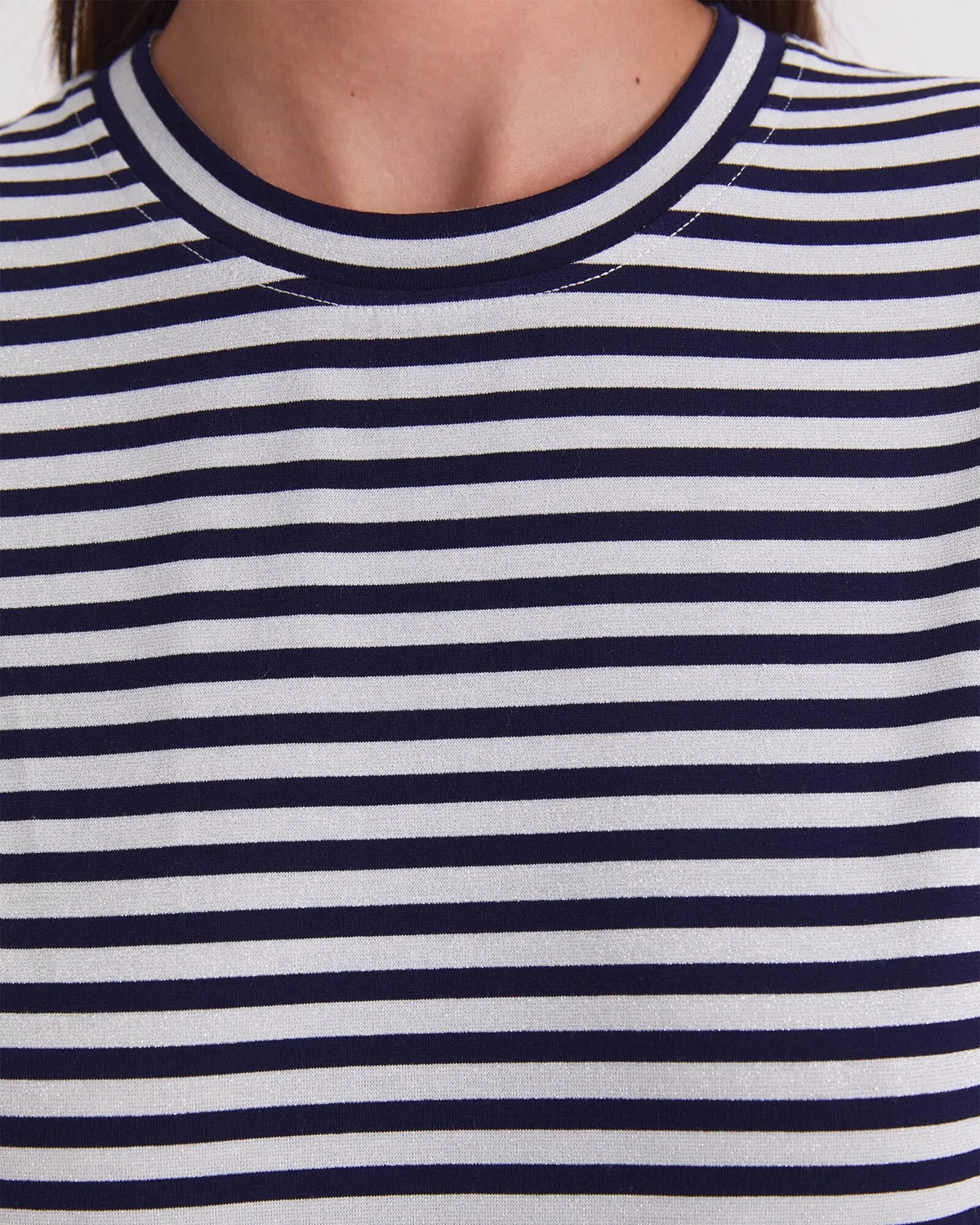 Sportscraft Chloe Lurex tee-shirt femme rayé