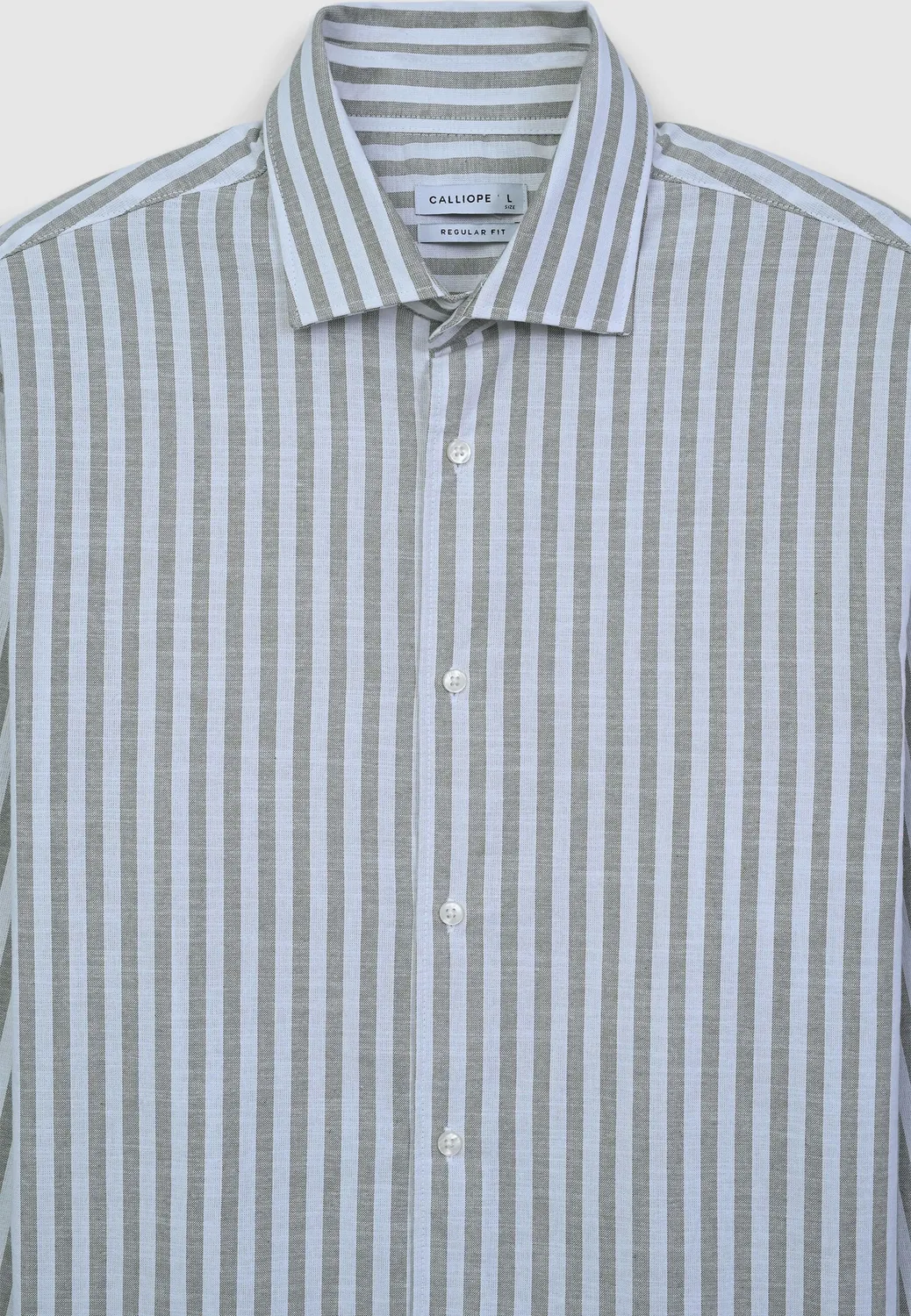 Calliope chemise rayée homme manches longues