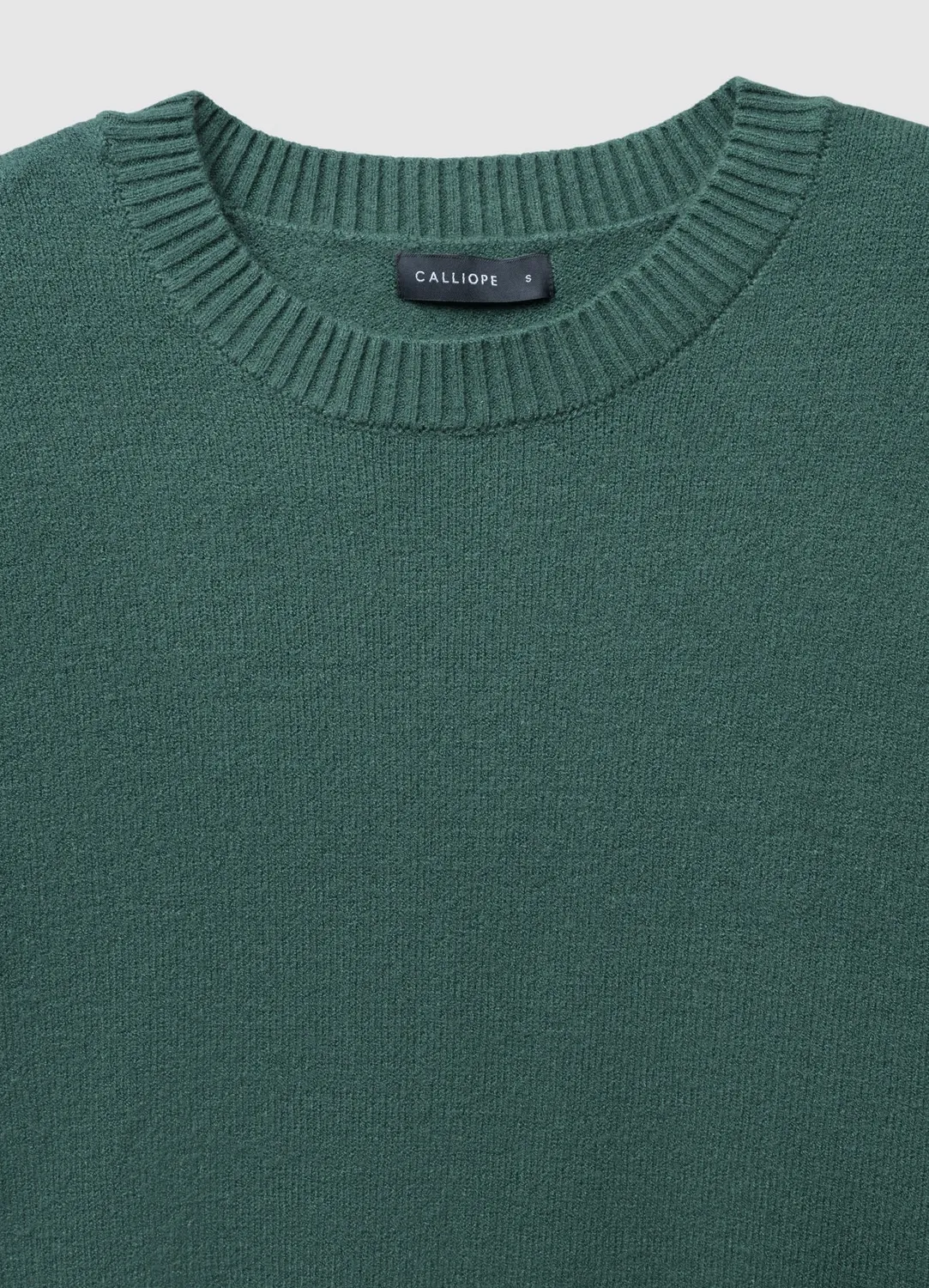 Calliope Pull col rond coupe brute femme manches longues