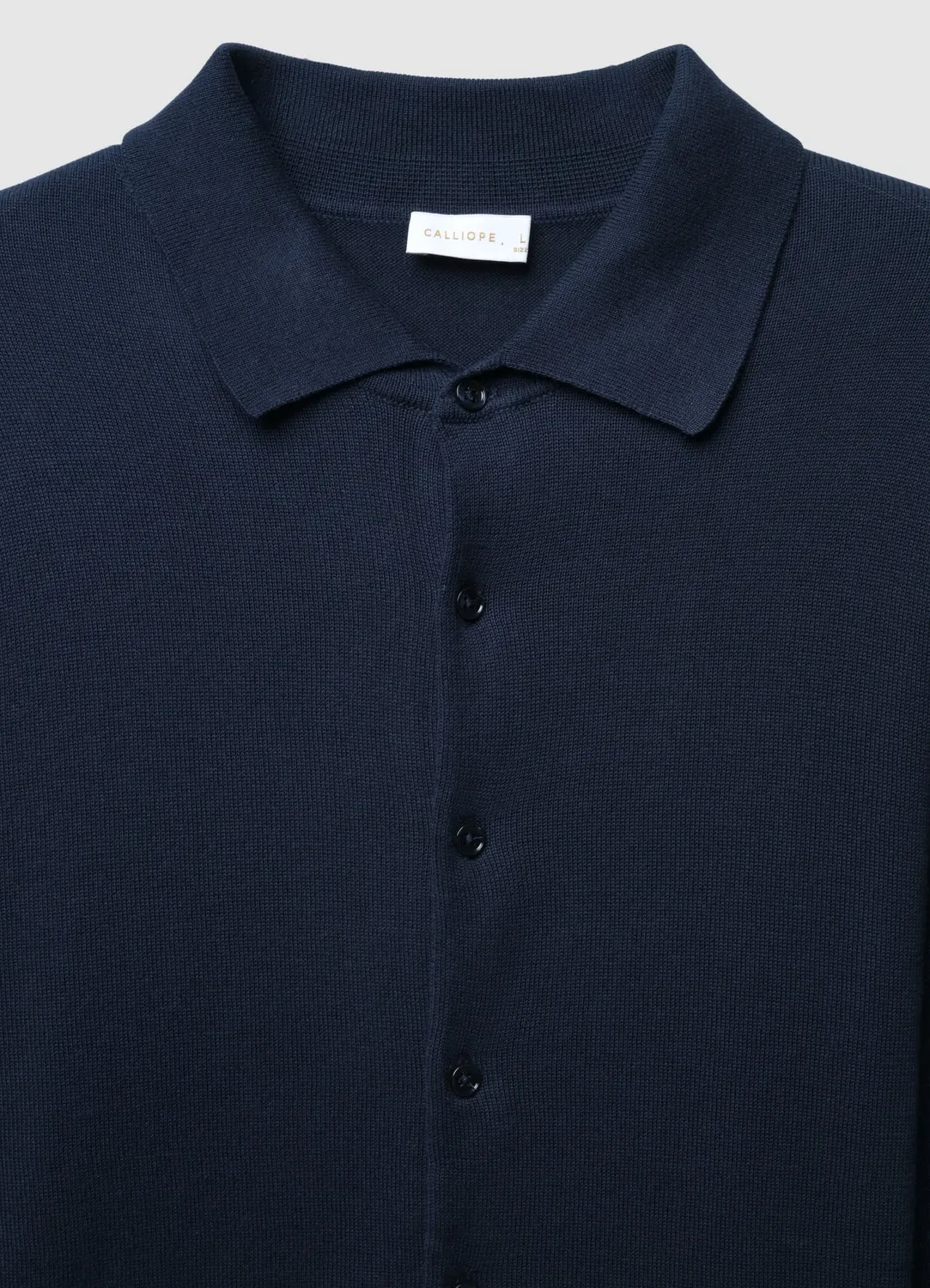 Calliope Cardigan Chemise homme col classique boutons