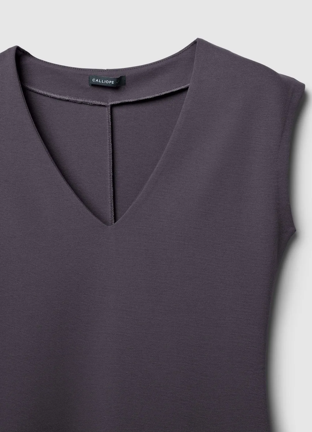 Calliope Atelier robe fourreau femme col V