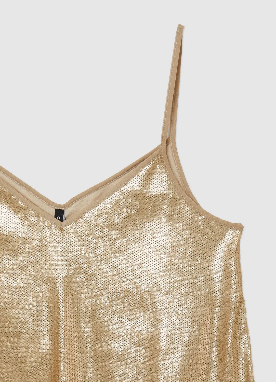 Calliope Atelier Top Évasé Paillettes Top Femme