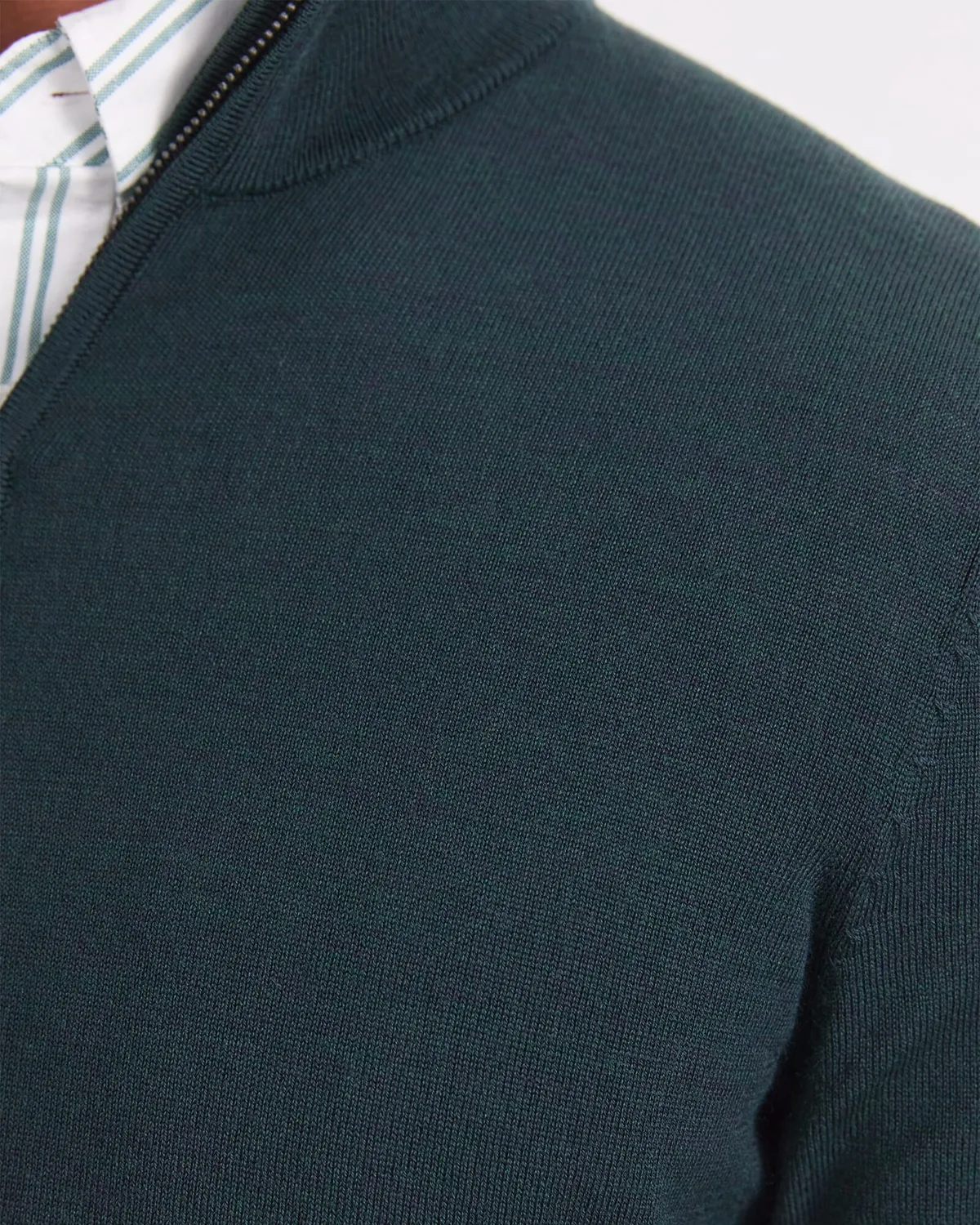 Sportscraft Merino pull col zippé laine homme