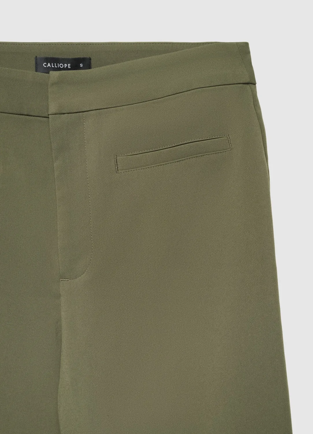 Calliope pantalon flare femme uni mini évasé