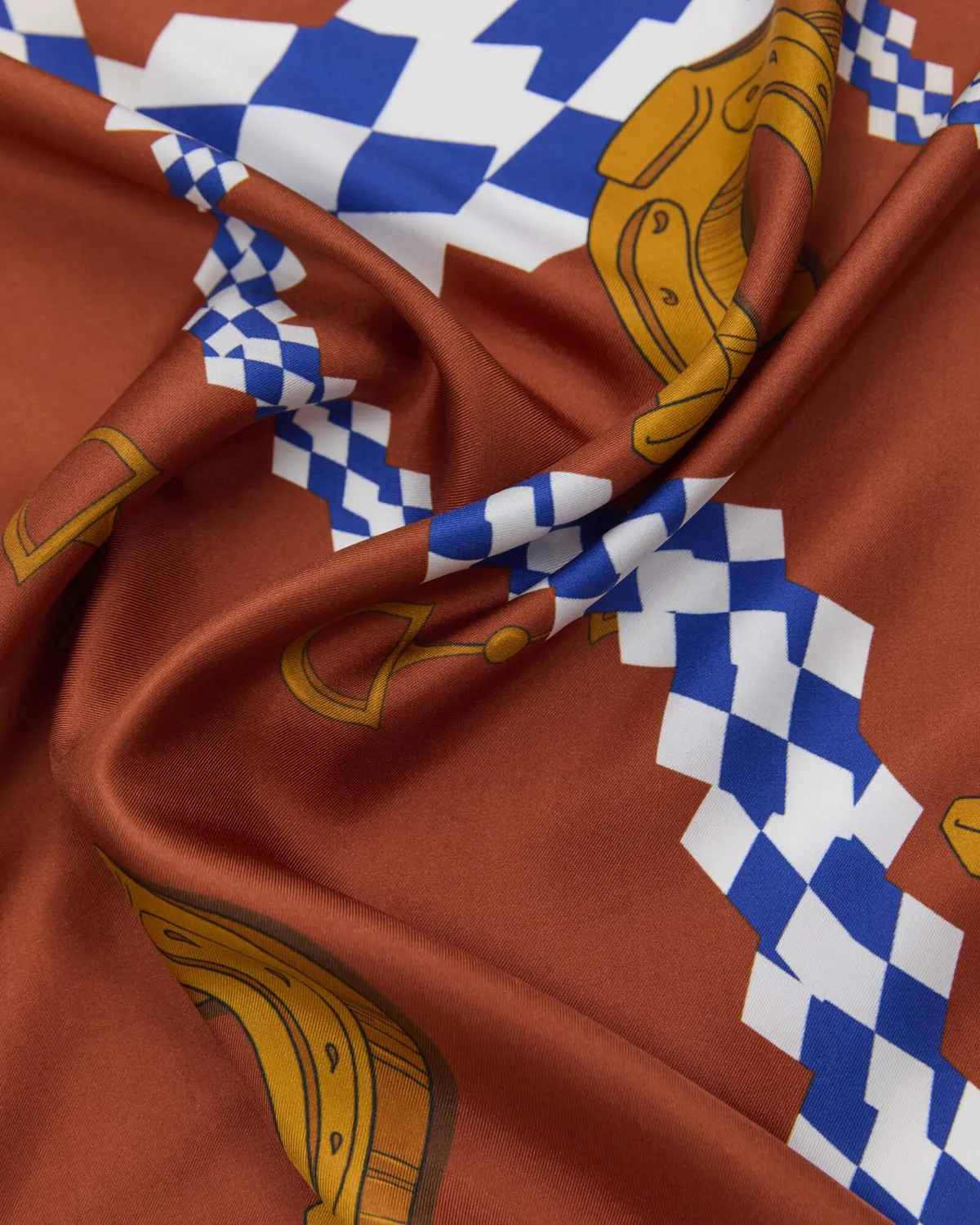 Sportscraft Maren foulard carré soie 100 cm équestre