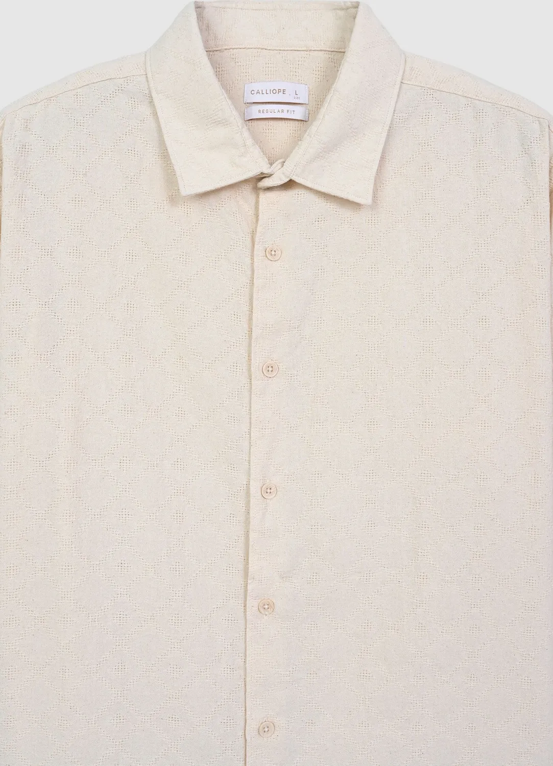 Calliope chemise homme coton motif ethnique