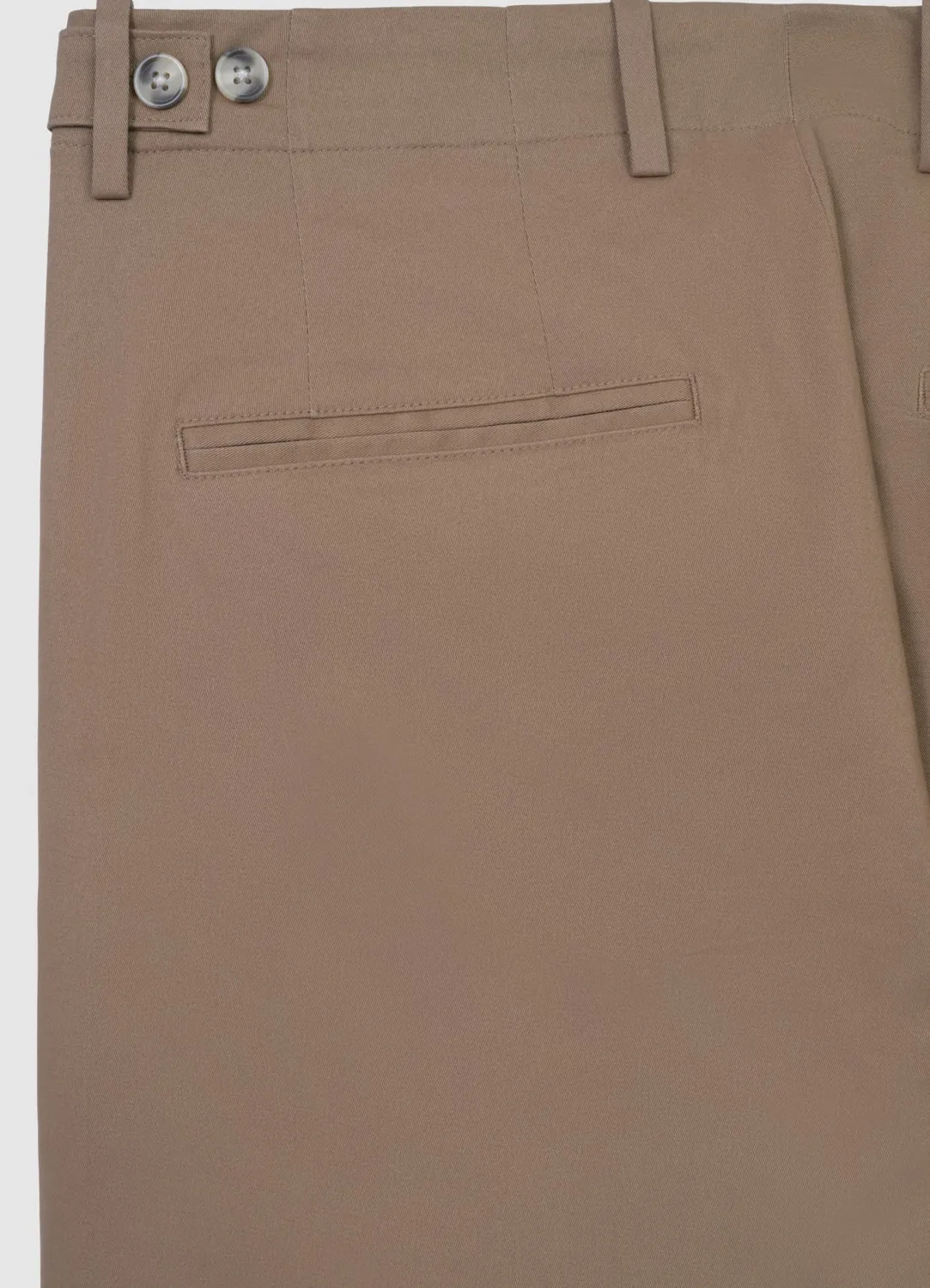 Calliope chino homme uni coupe régulière
