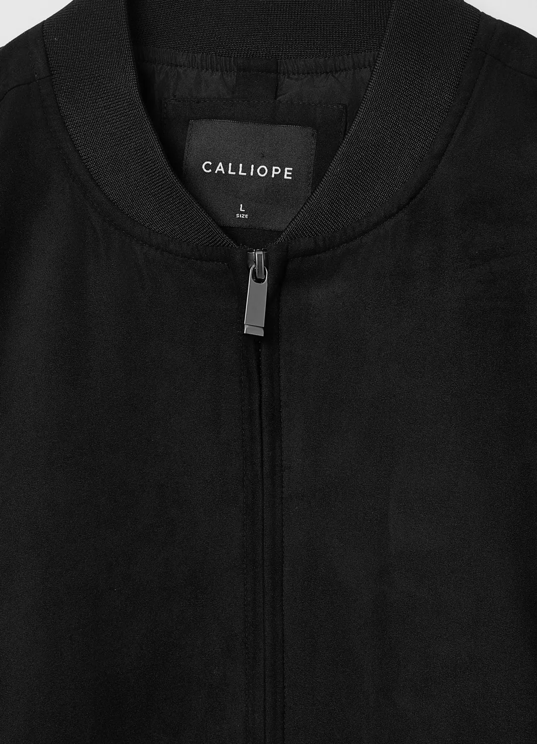 Calliope bomber femme suédine zippé poches