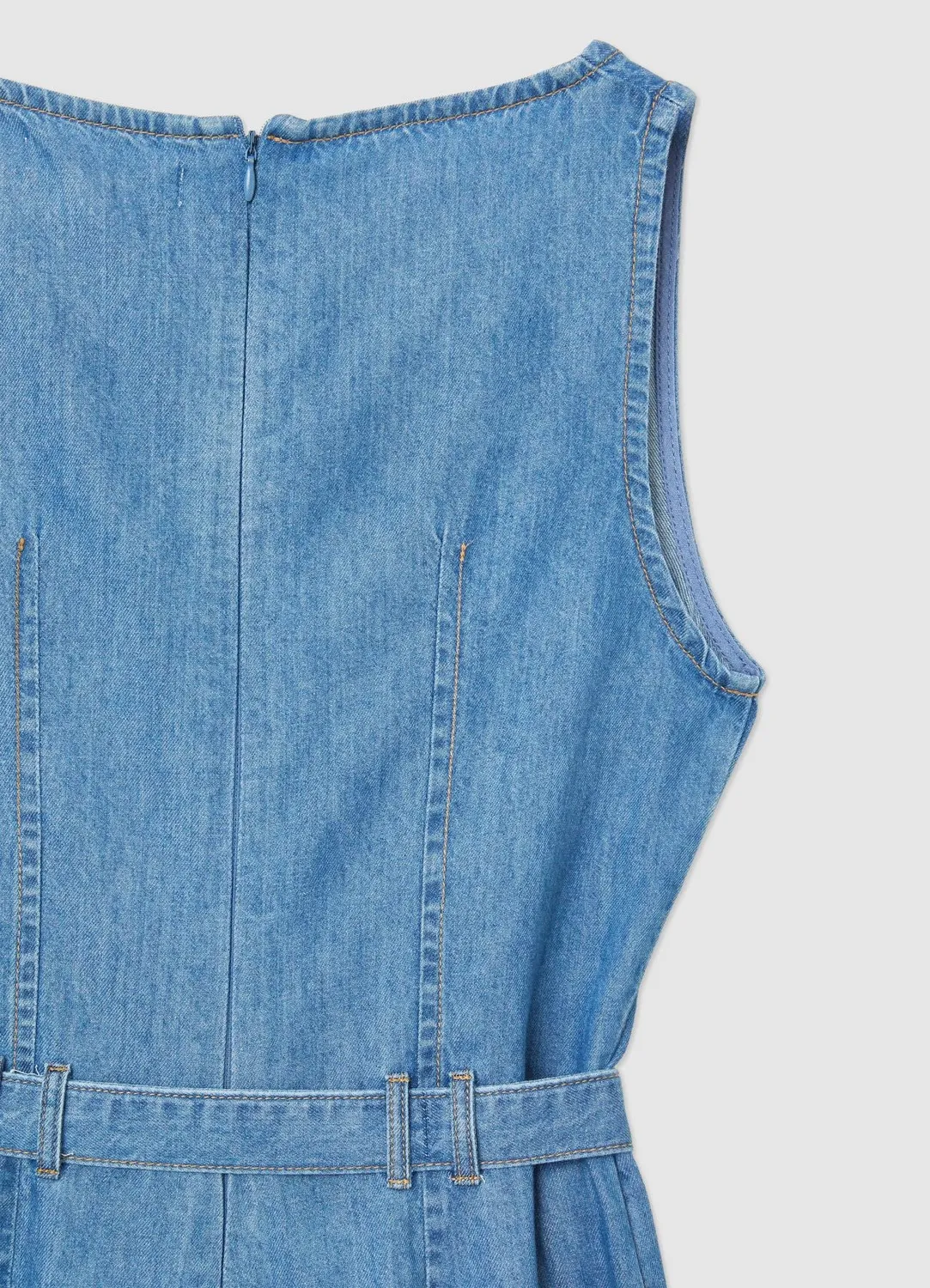 Calliope combinaison femme S denim sans manches