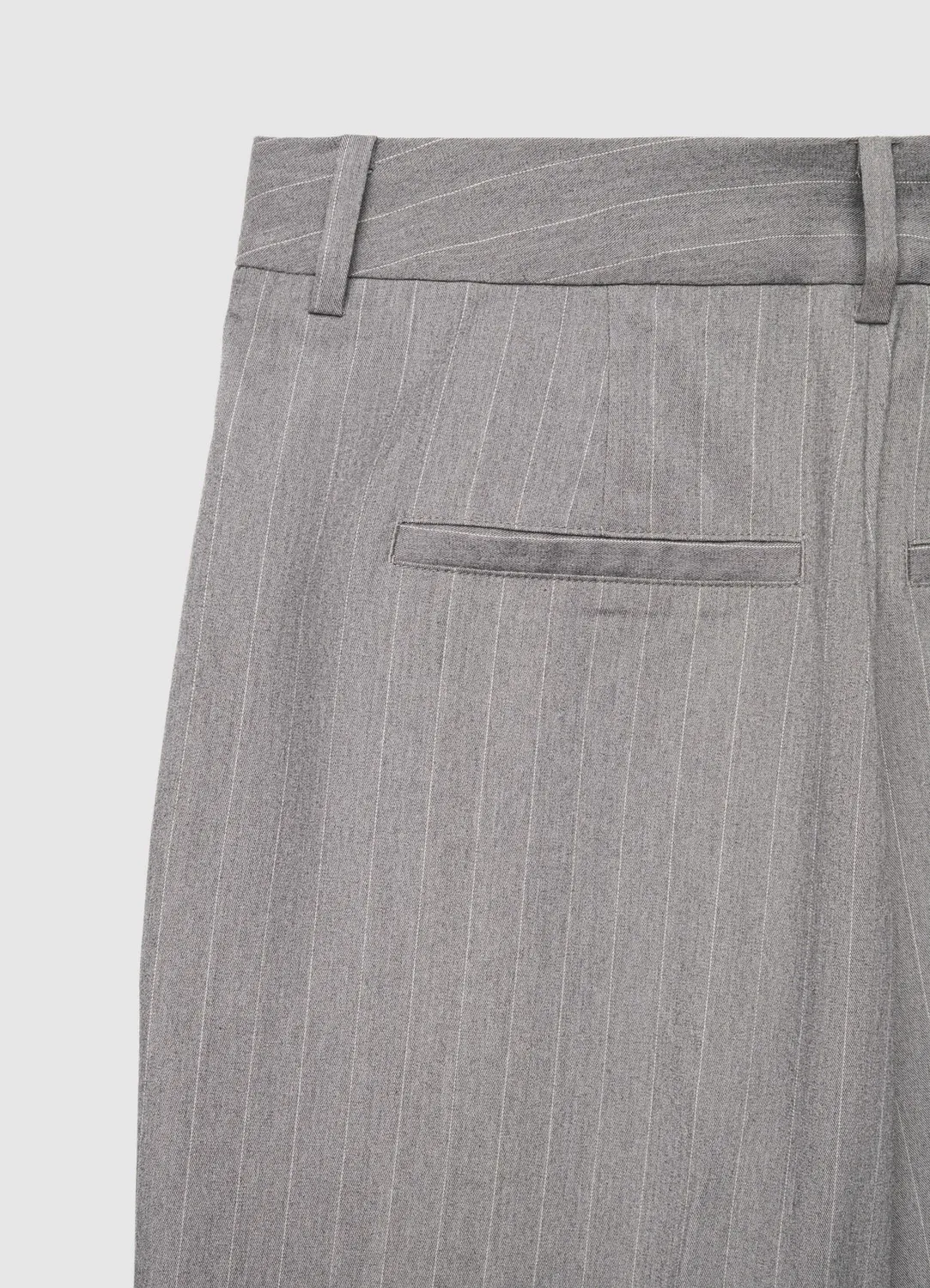 Calliope pantalon droit rayé femme taille S
