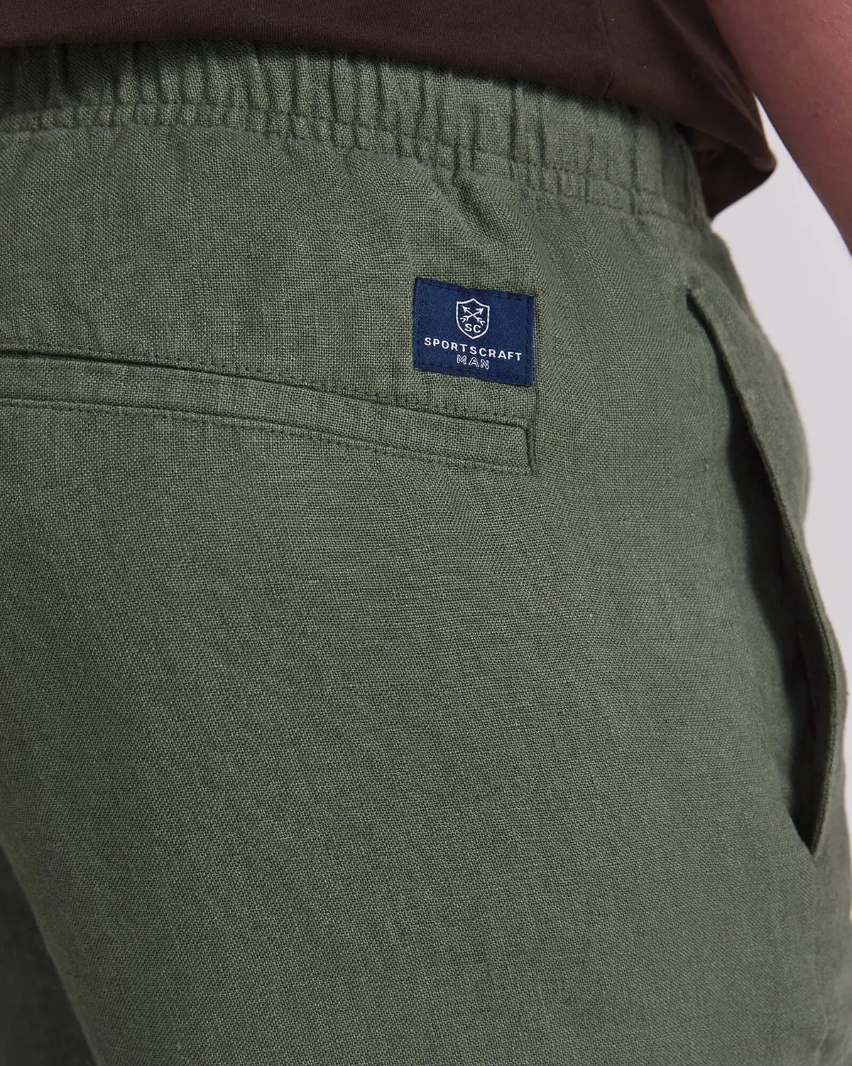 Sportscraft Caffery short lin homme 100% lin