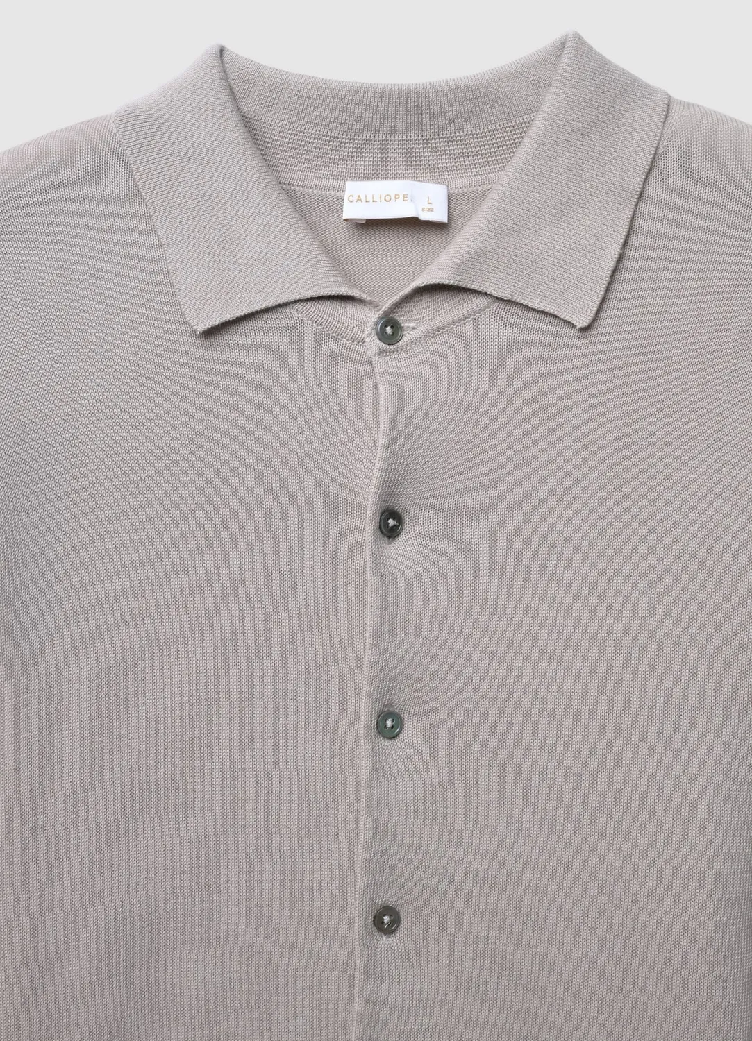Calliope Chemise cardigan homme boutonné
