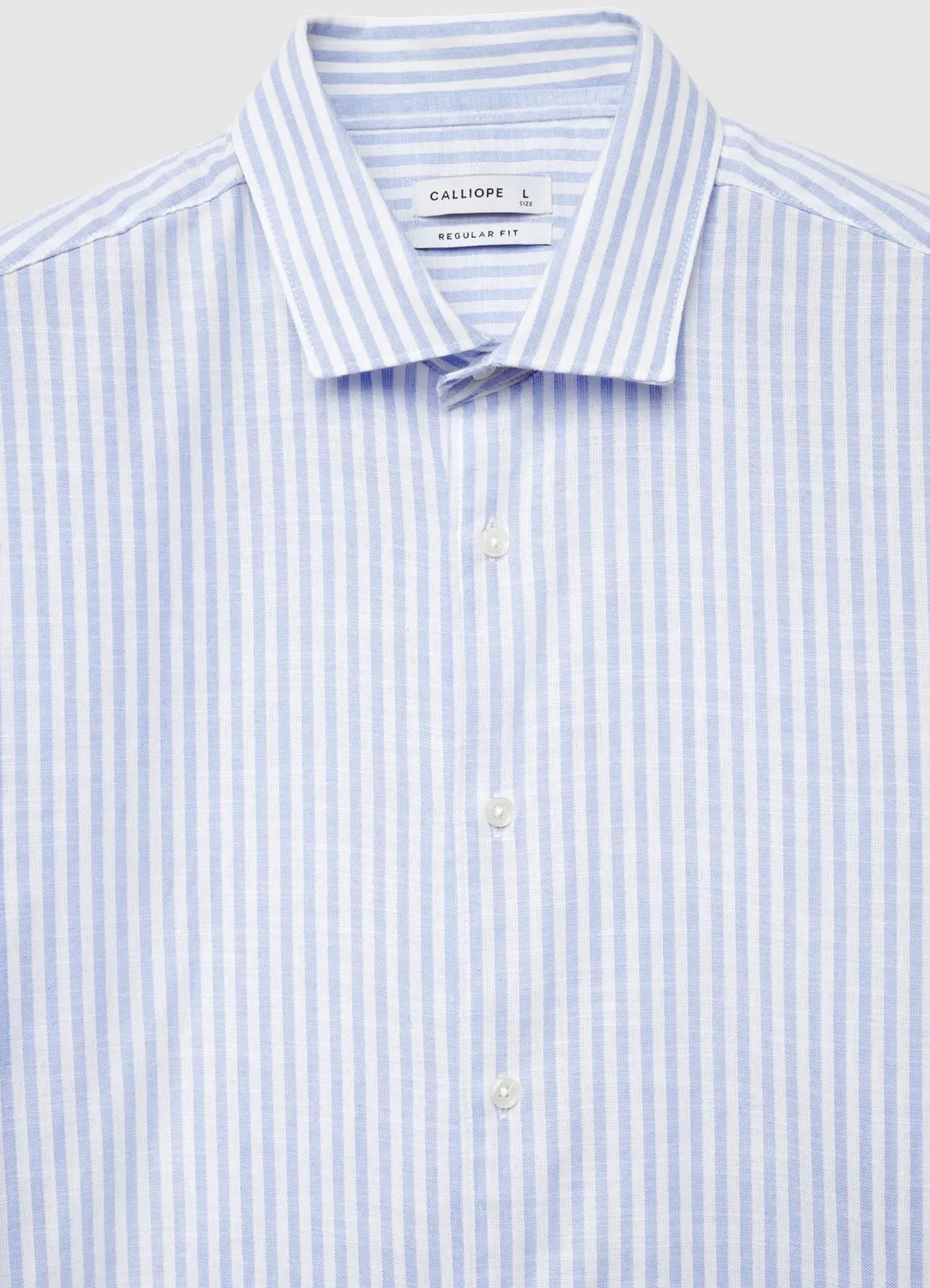 Calliope chemise rayée classique homme regular