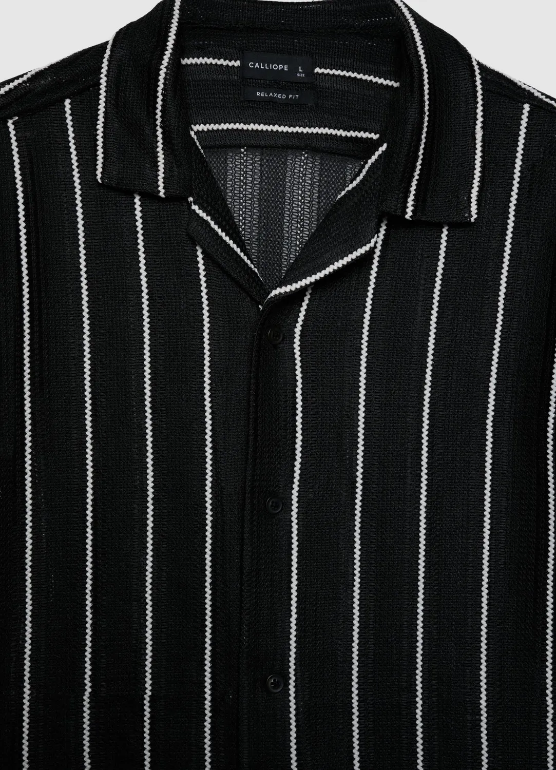 Calliope Chemise homme bowling rayée