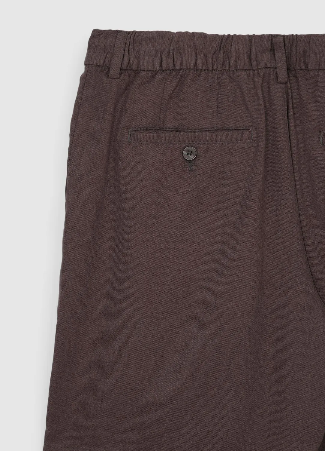 Calliope bermuda homme uni cordon taille regular