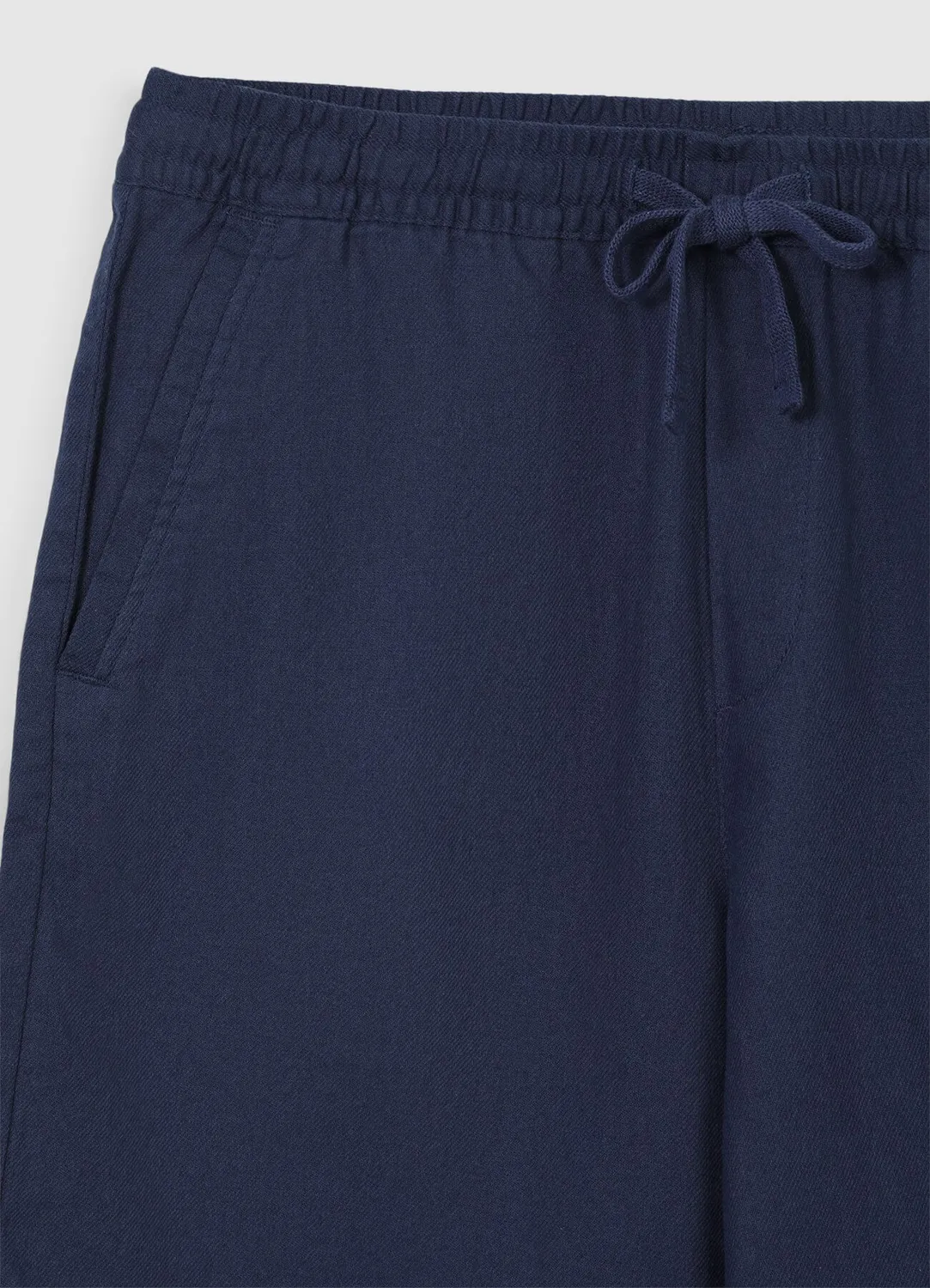 Calliope short jogging homme coton uni cordon