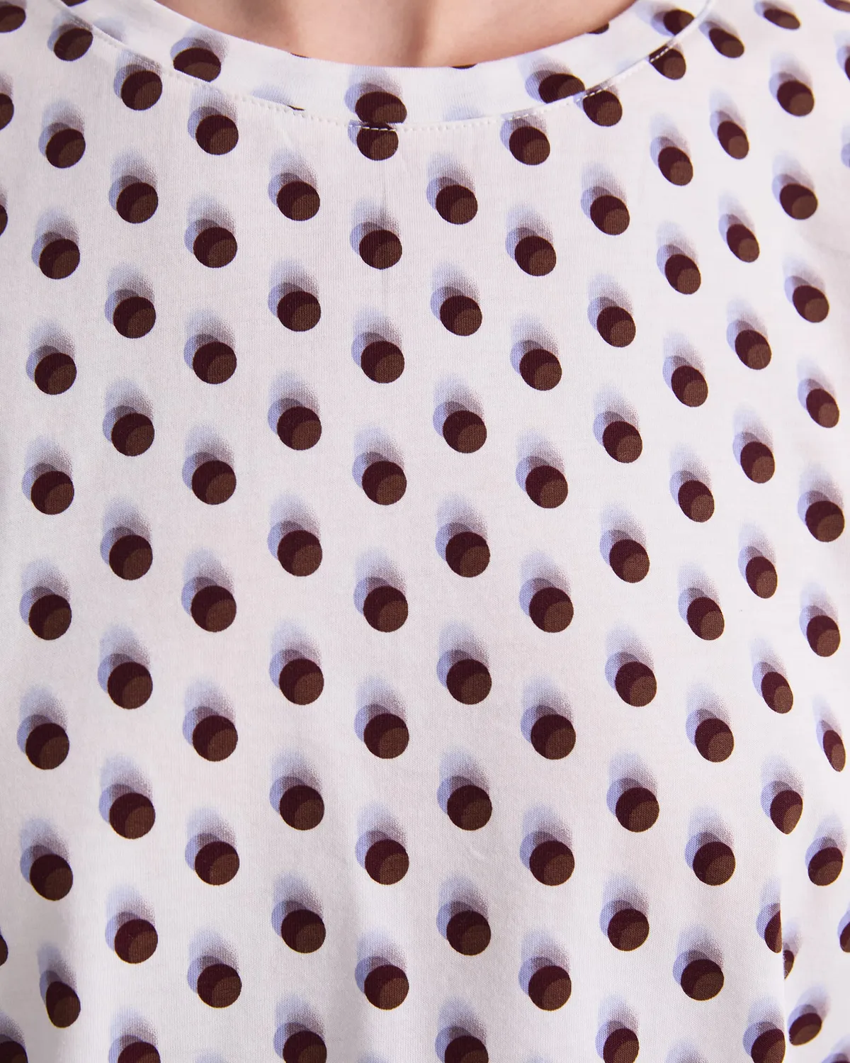 Sportscraft Spot Print Merc t-shirt coton femme à pois