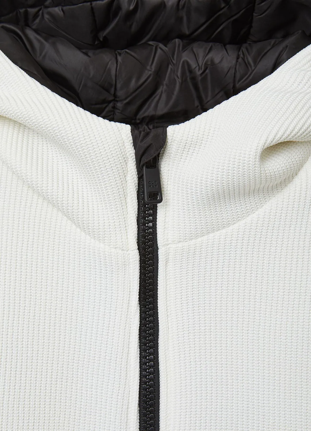 Calliope blouson matelassé à capuche homme zippé
