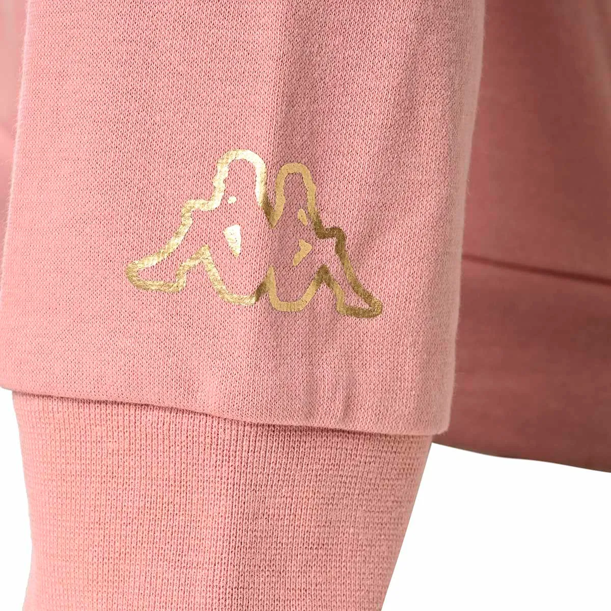 Kappa Biscot sweat fille rose coupe ajustée