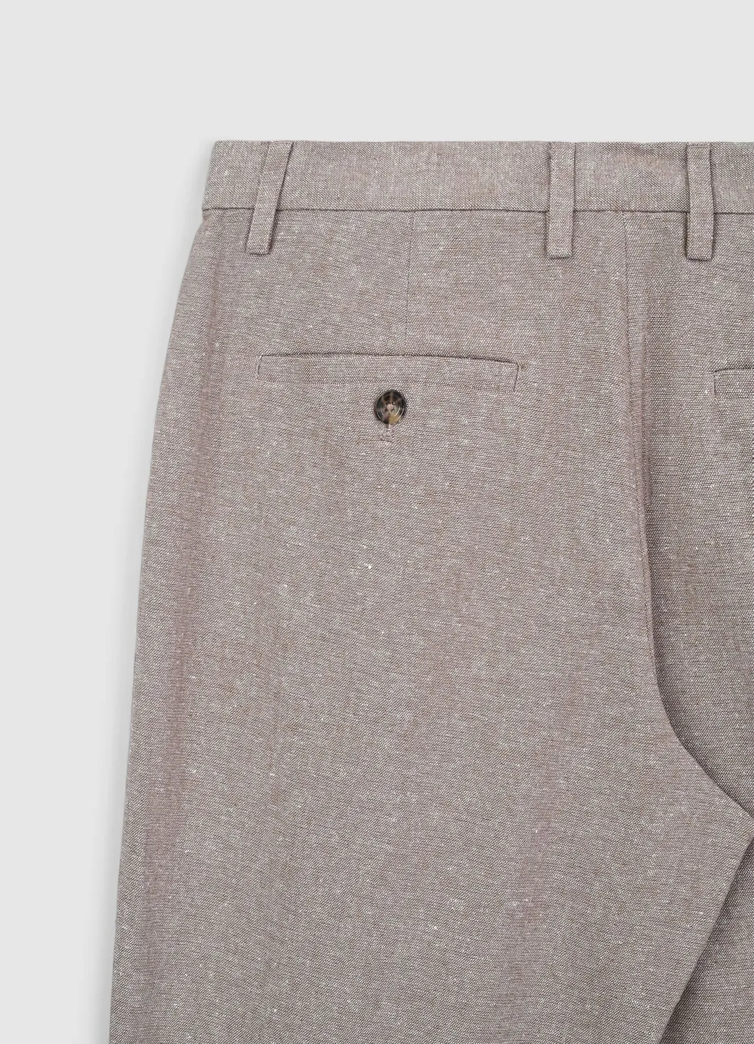 Calliope pantalon chino homme lin coupe regular