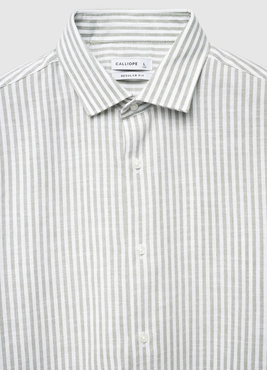 Calliope chemise rayée chemise homme taille L regular