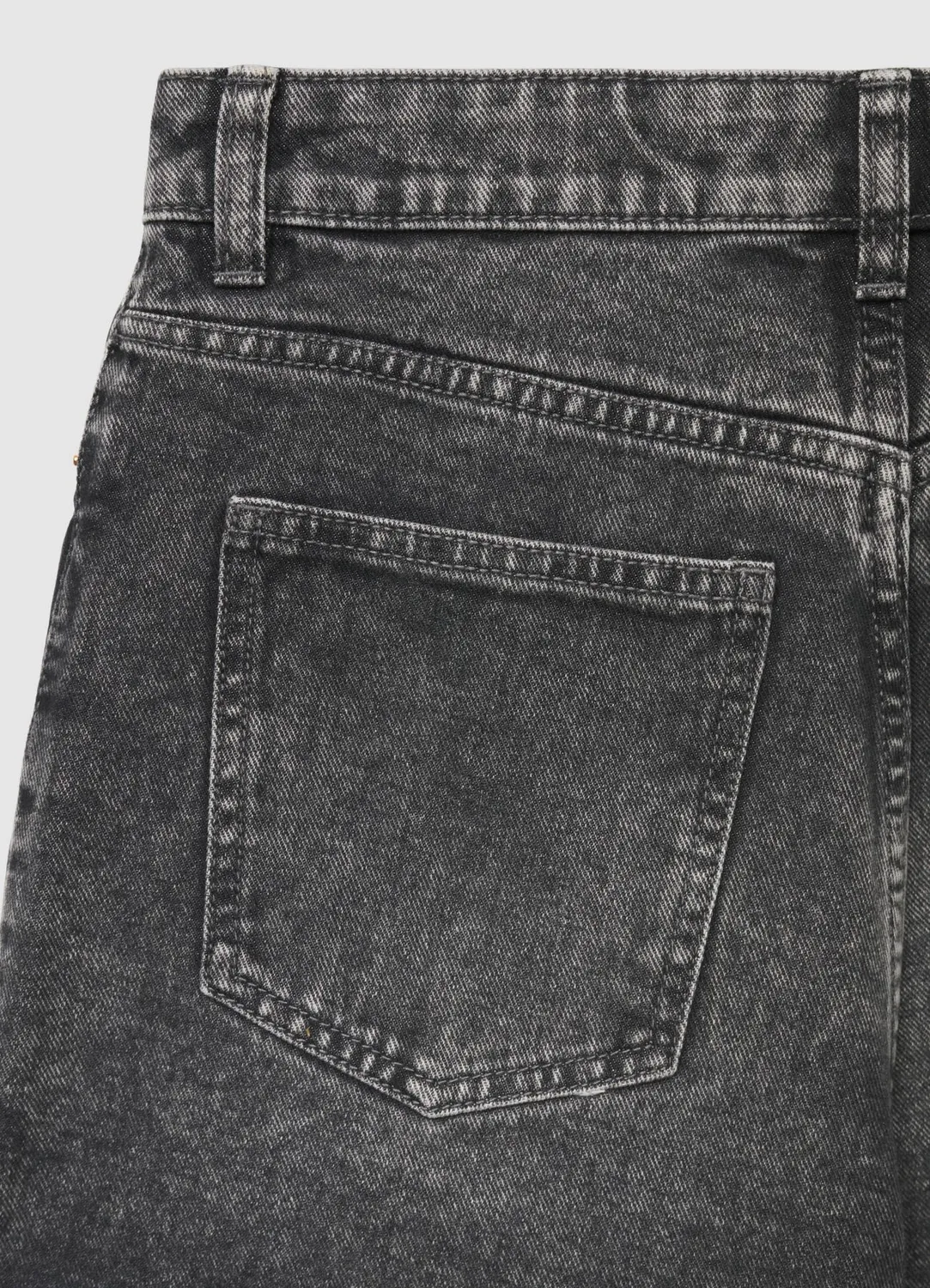 Calliope short mom denim déchiré femme taille haute