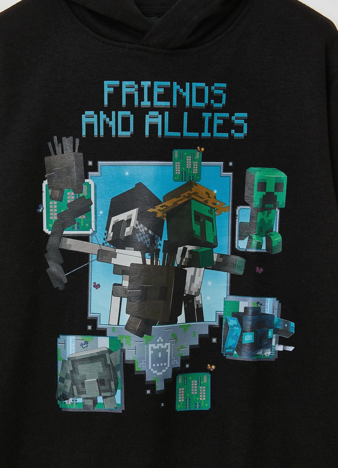 Calliope sweat capuche garçon Minecraft 6 à 14 ans