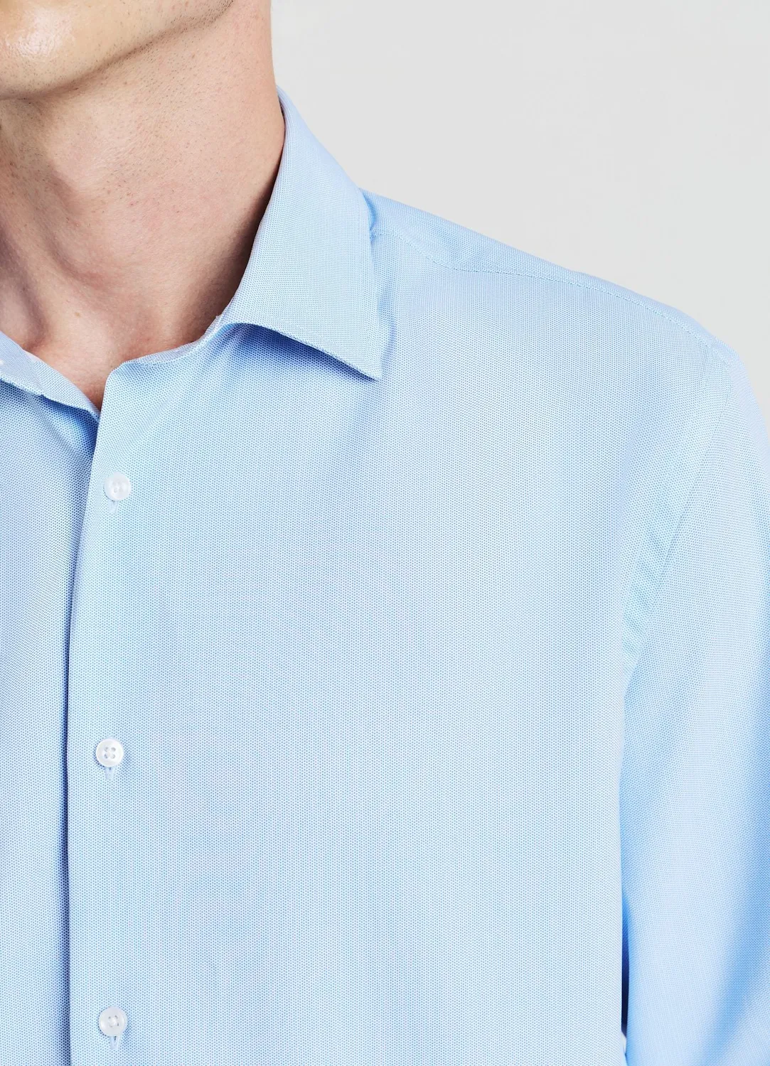 Calliope chemise homme pois manches longues S-XXL