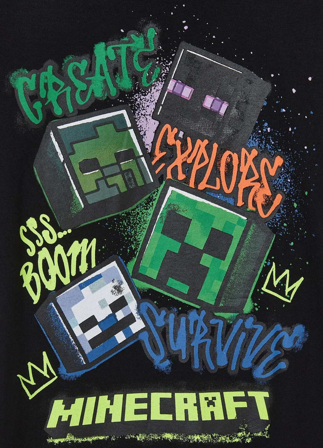 Calliope t-shirt Minecraft coton garçon