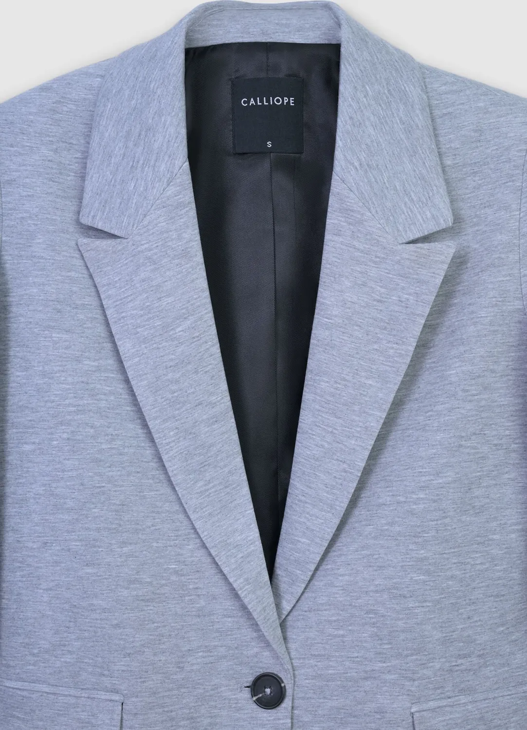 Calliope veste blazer monopetto col revers femme