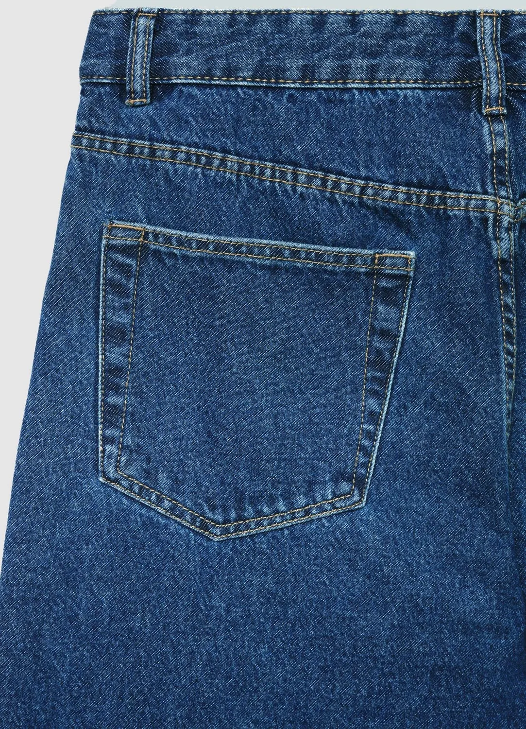 Calliope jean cropped homme droit délavé