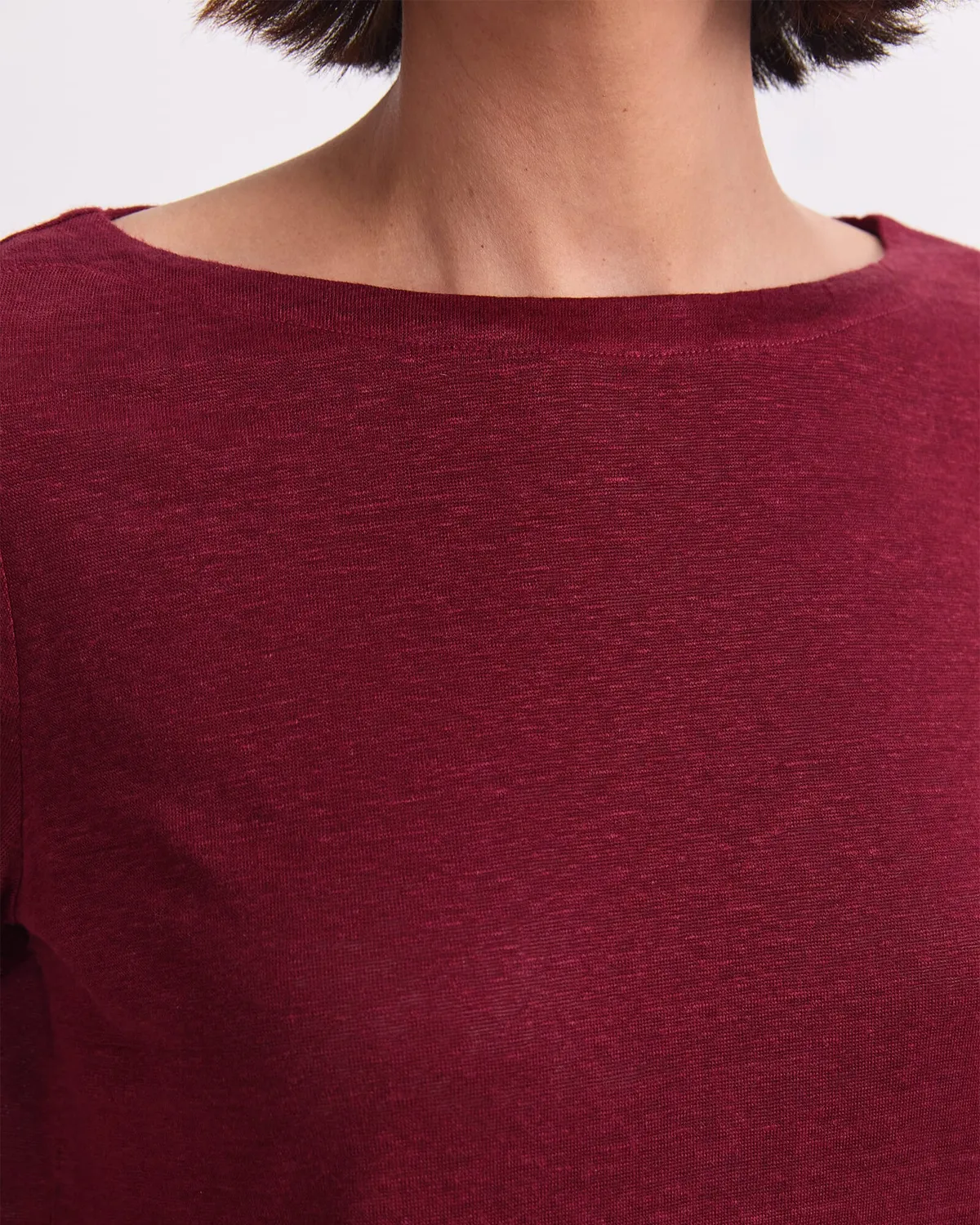 Sportscraft Cecile 119448 top femme lin rayé