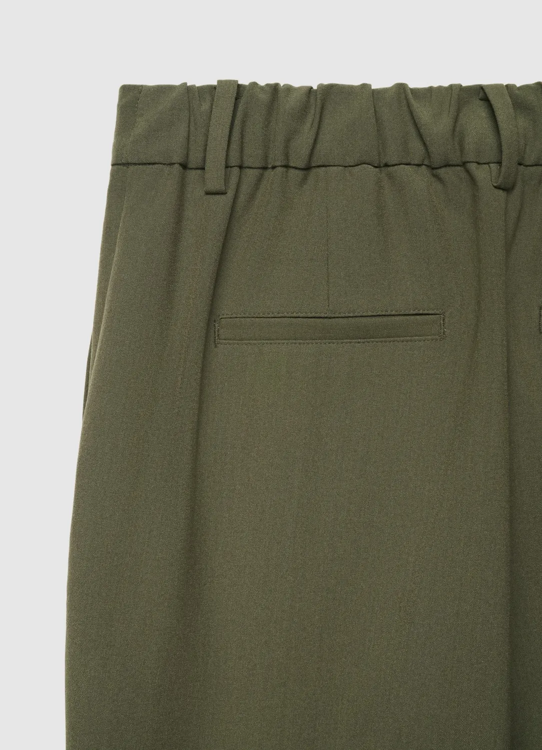 Calliope pantalon pinces taille élastiquée femme droit