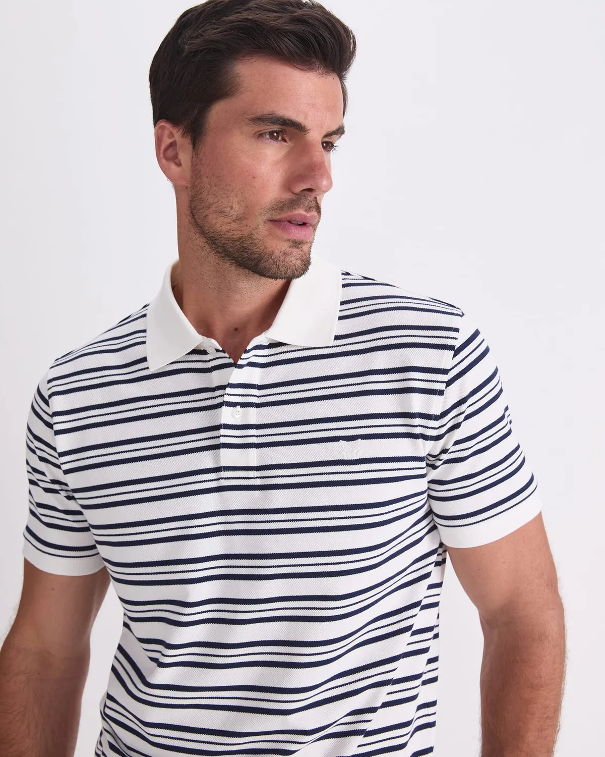 Sportscraft 208081 SC Stripe Pique polo homme coton