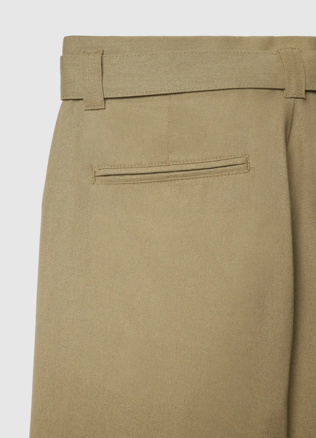 Calliope pantalon homme lin ceinture intégrée