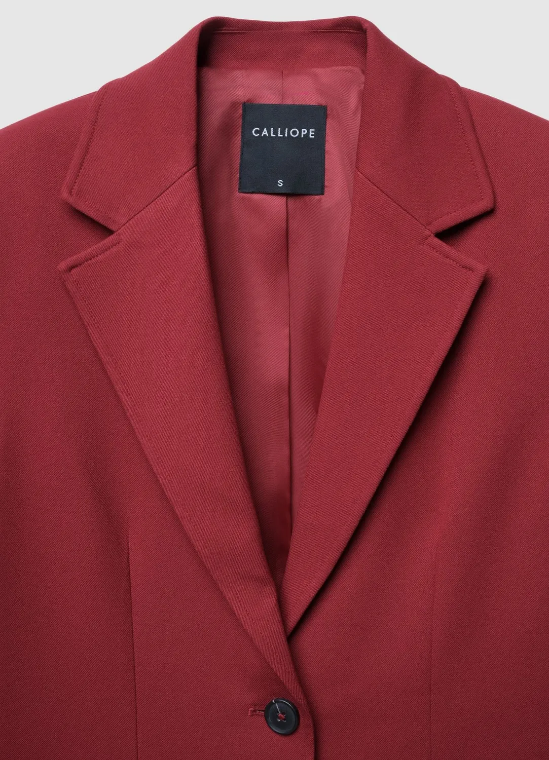 Calliope Veste tailleur 2 boutons femme unie