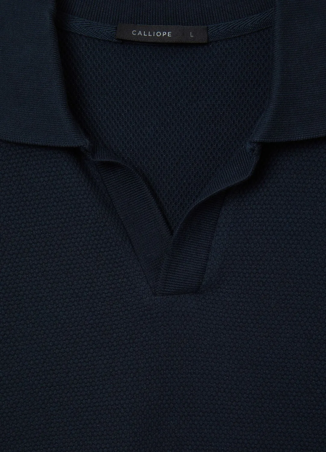Calliope polo homme coton opéré regular manches courtes