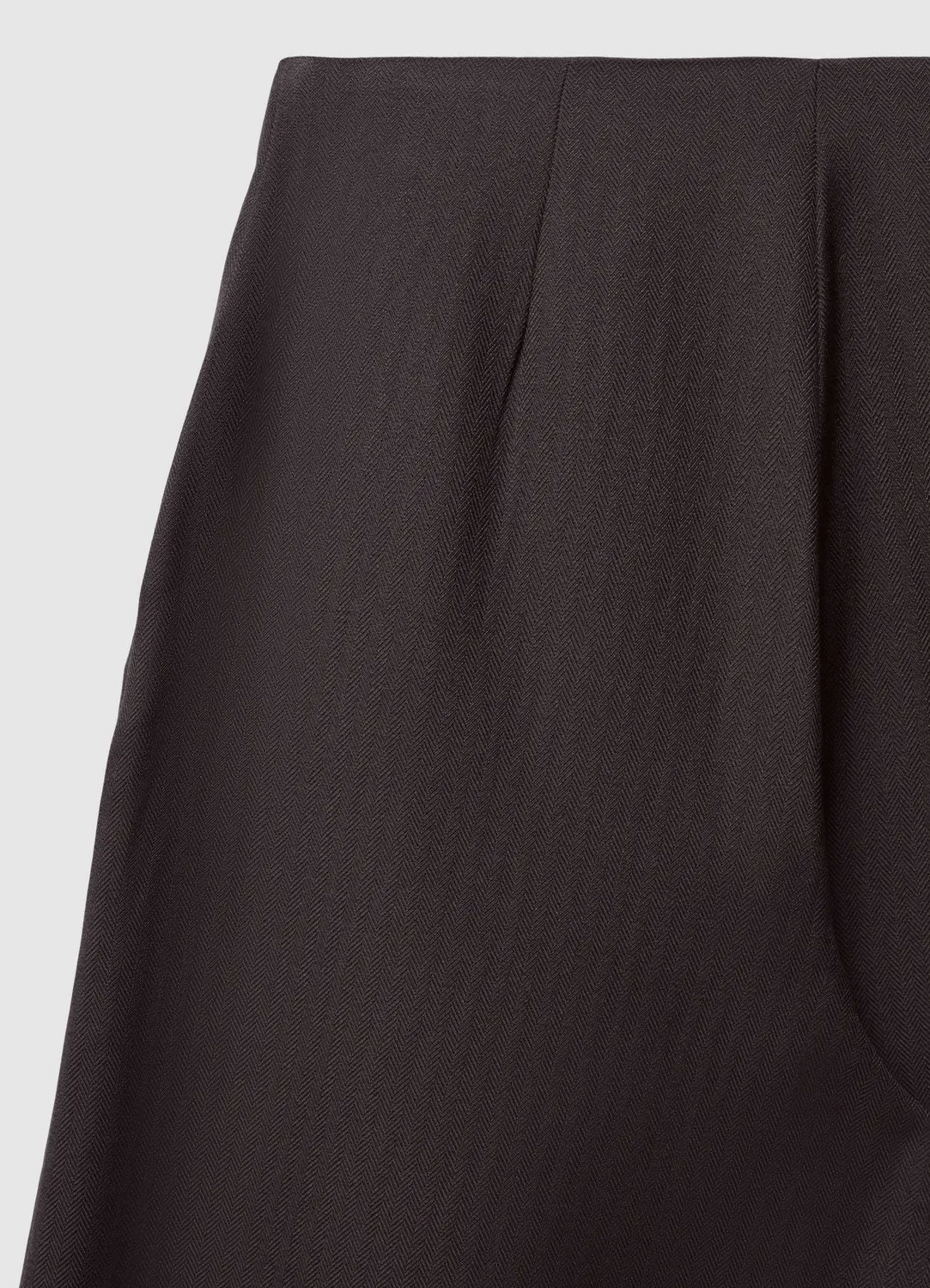 Calliope pantalon crop large chevron femme bureau