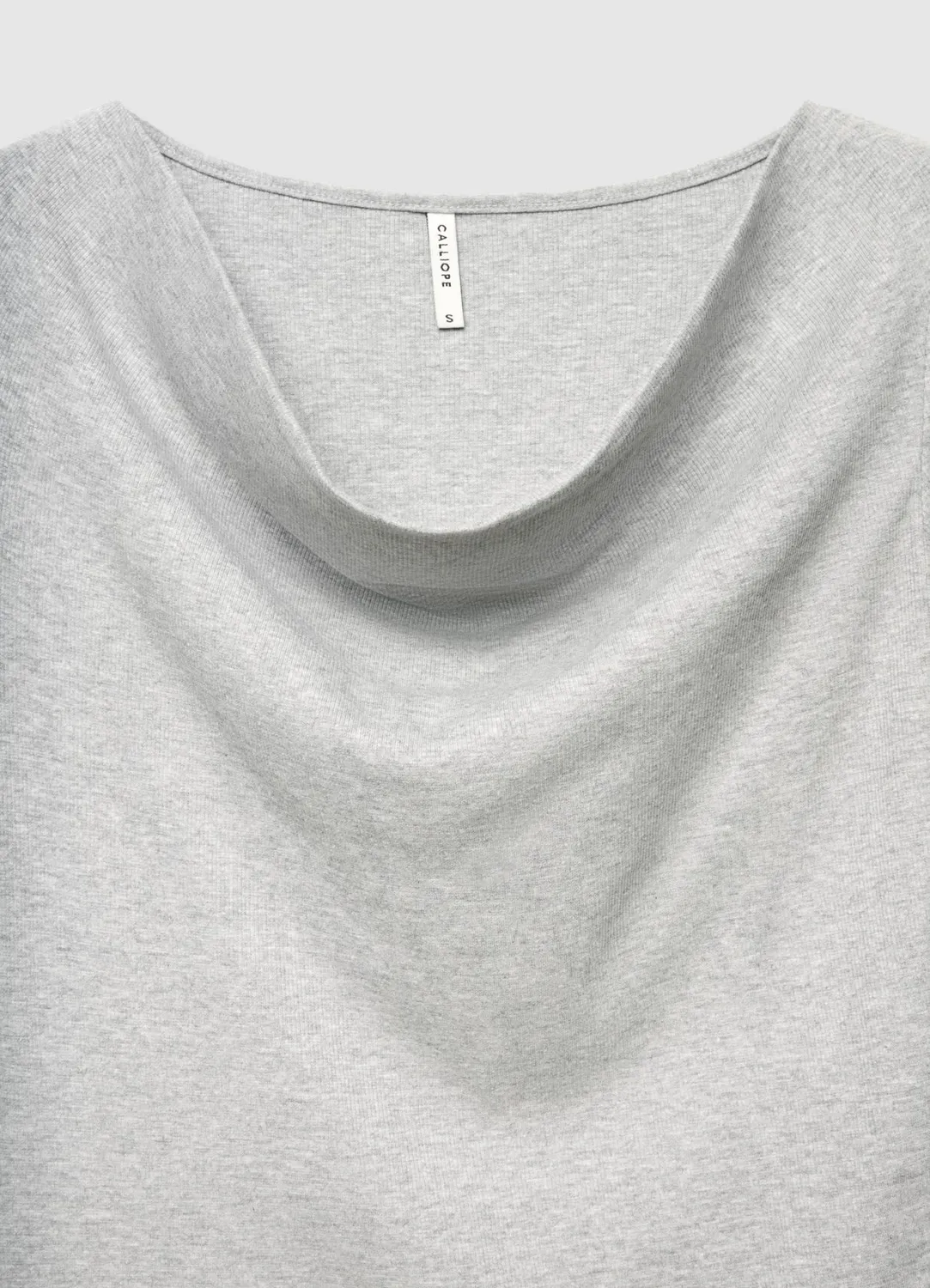Calliope Dentelle t-shirt femme col cascade