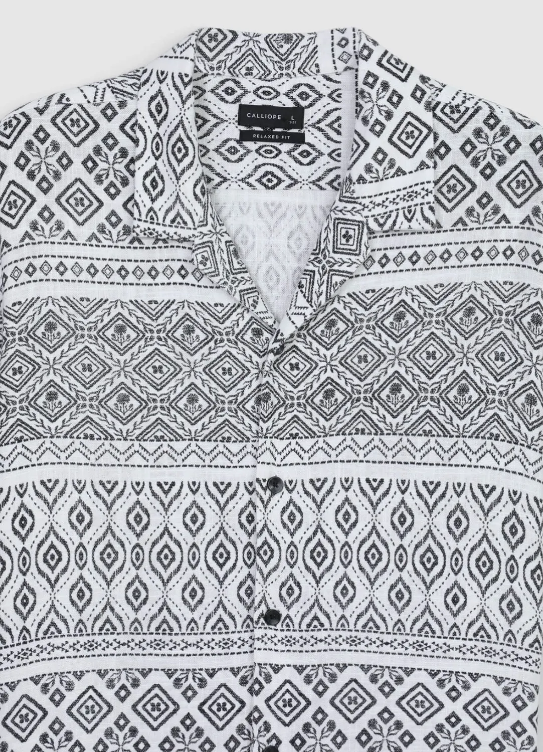 Calliope chemise fantaisie homme manches courtes