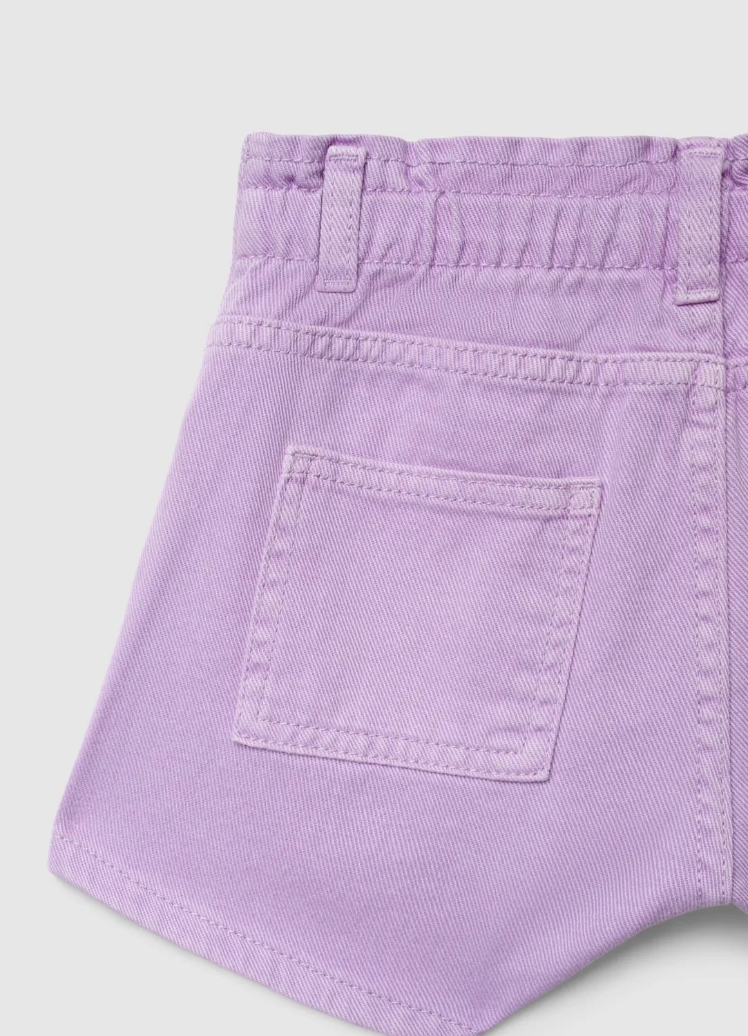 Calliope Shorts fille taille haute ceinture élastique