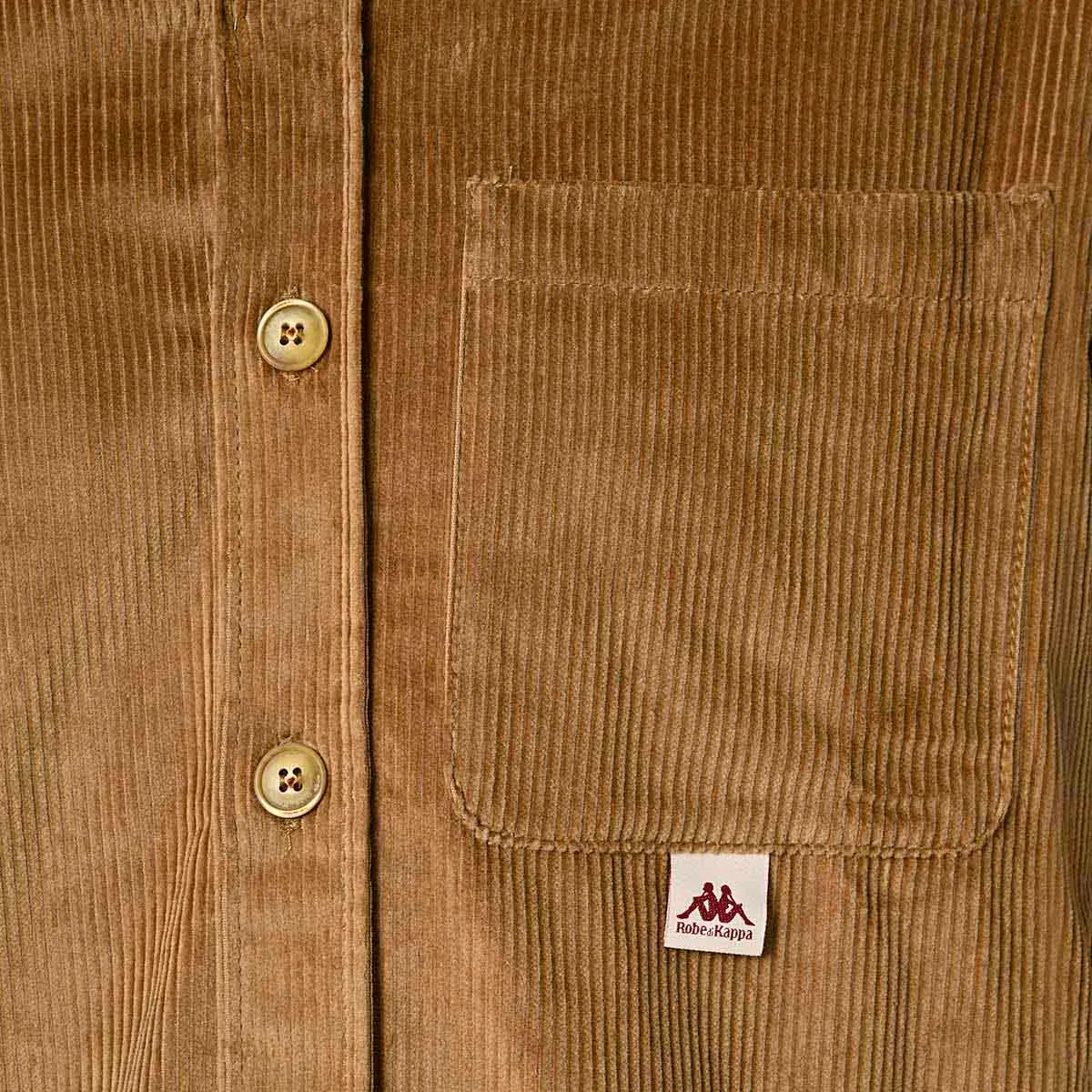 Robe di Kappa Elgafar chemise marron velours