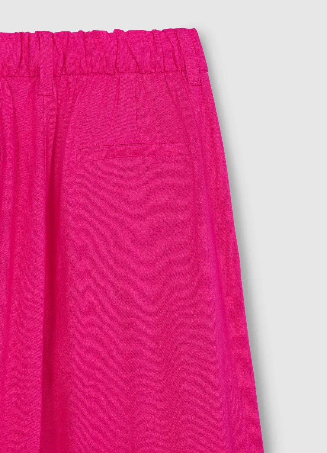 Calliope pantalon palazzo lin femme large