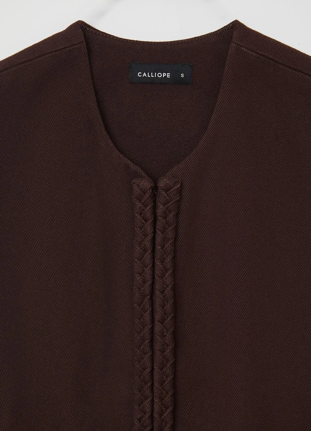 Calliope gilet col V femme sans manches