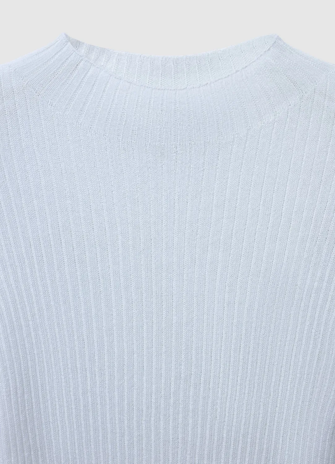 Calliope t-shirt lupetto col roulé manches longues