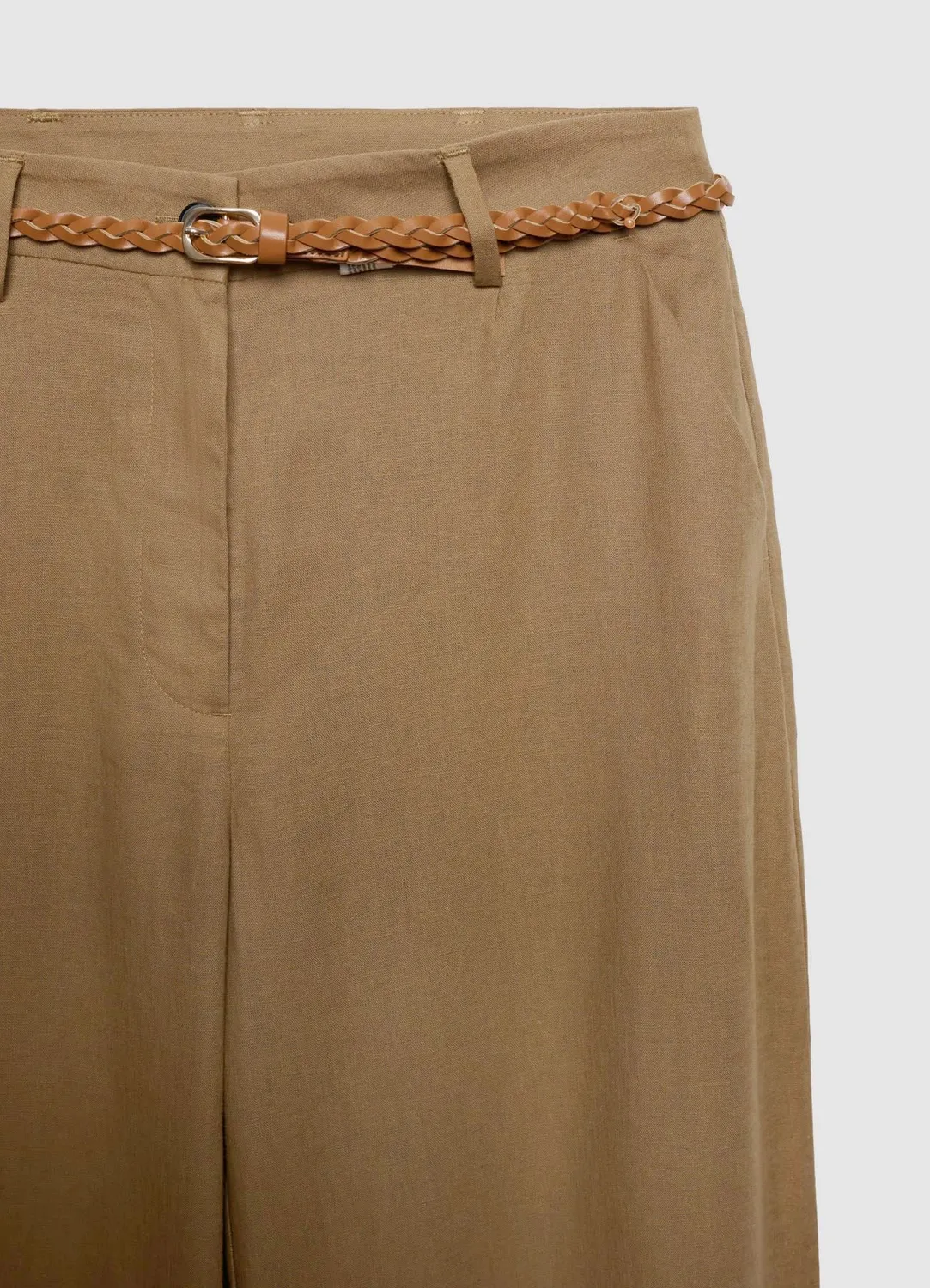Calliope pantalon balloon taille haute ceinture femme